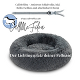 CallMeFilou - Antistress Schlafwolke "ZIP", anthrazit inkl. Reißverschluss - abnehmbarer Bezug