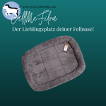CallMeFilou - Schlafkörbchen SE mit Rand, hellgrau/grau - für Tierboxen geeignet