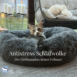 CallMeFilou - Antistress Schlafwolke "ZIP", anthrazit inkl. Reißverschluss - abnehmbarer Bezug